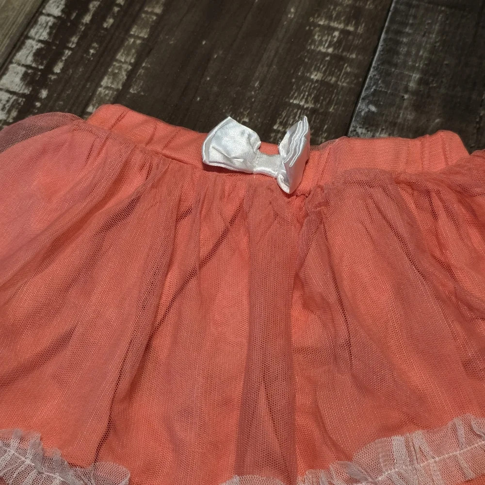 Disney Coral Tulle Skirt